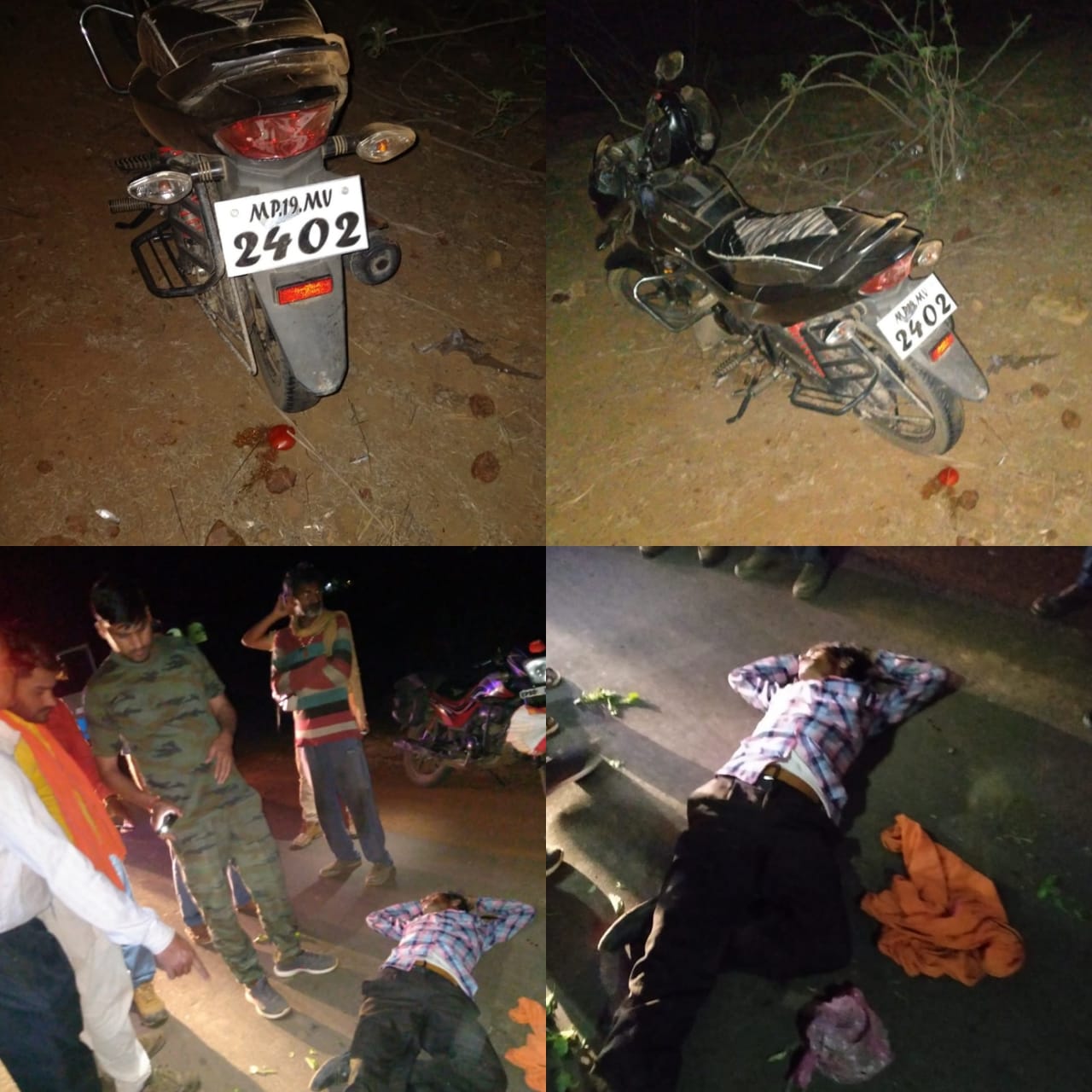 राह चलते व्यक्ति को मोटर साइकिल सवार ने मारी टक्कर, गंभीर हालत में अस्पताल में भर्ती : SATNA NEWS